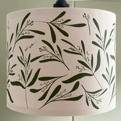 Berries and Leaves Lampshade