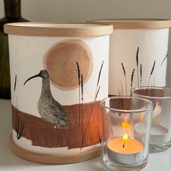 Curlew Candle Cover