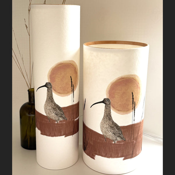 Curlew and Grasses lamp