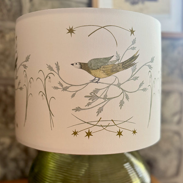 Folk Bird Lampshade