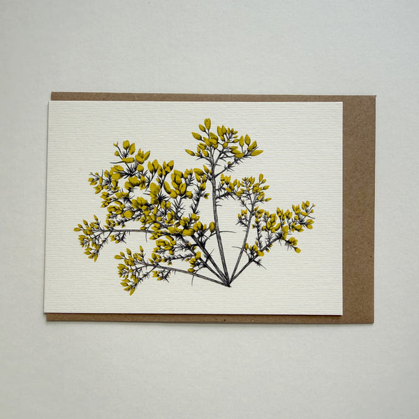 Gorse Greetings Card