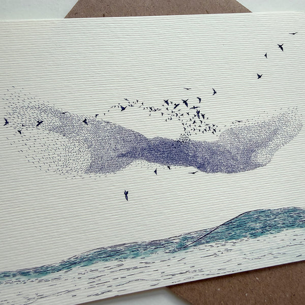 Murmuration Greetings Card