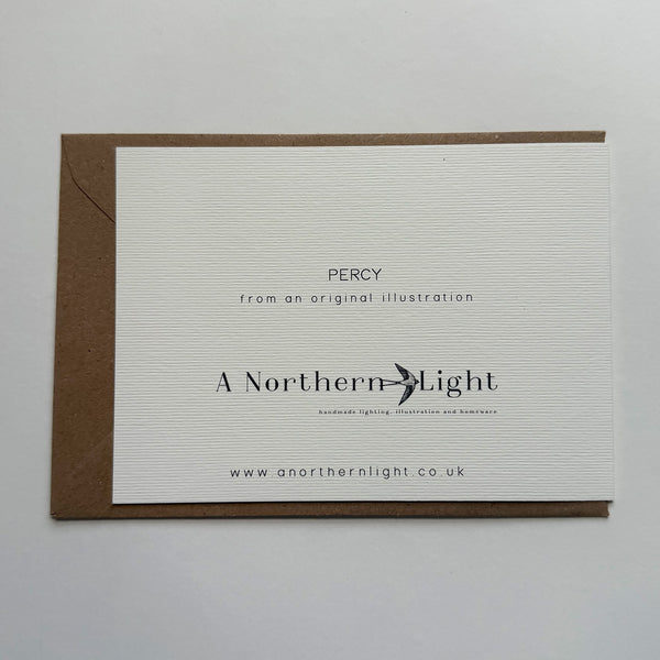 Percy Greetings Card