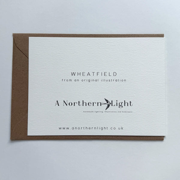 Wheatfield Greetings Card