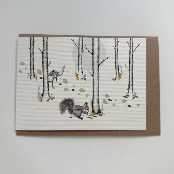 Woodland Greetings Card