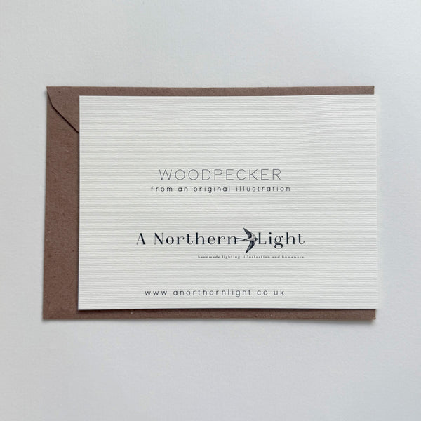Woodpecker Greetings Card
