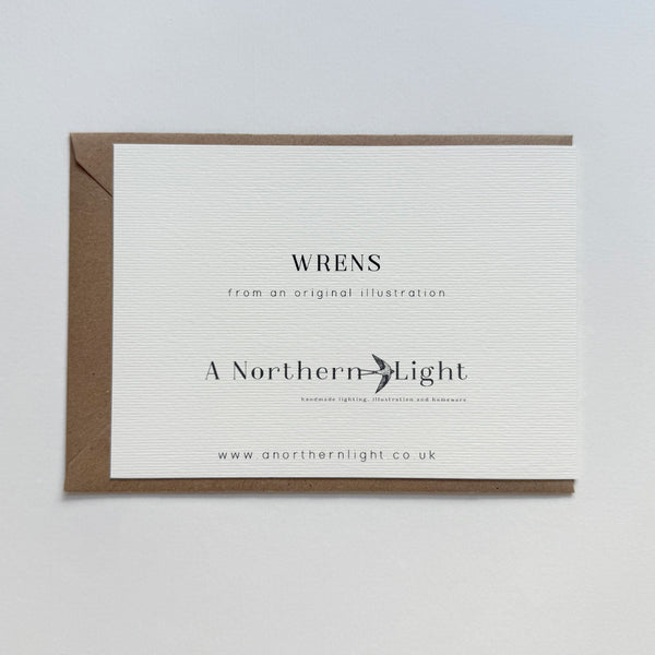 Wrens Greetings Card