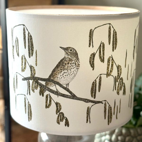 Song Thrush Lampshade