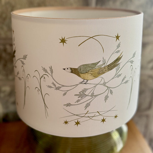 Folk Bird Lampshade