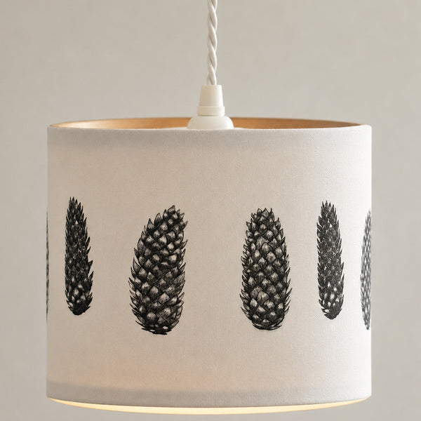 Pine Cones Lampshade