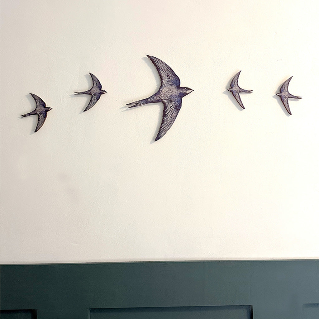 Large Wooden Swallow