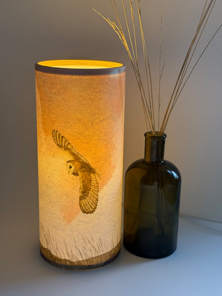 Moorland Barn Owl Lamp