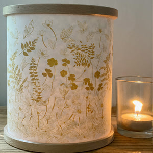 Spring Woodland Candle Cover