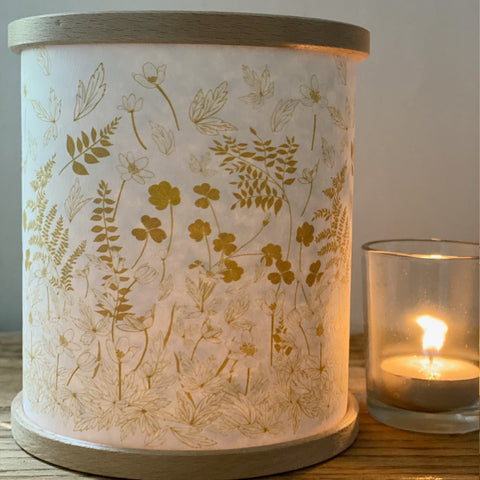 Spring Woodland Candle Cover