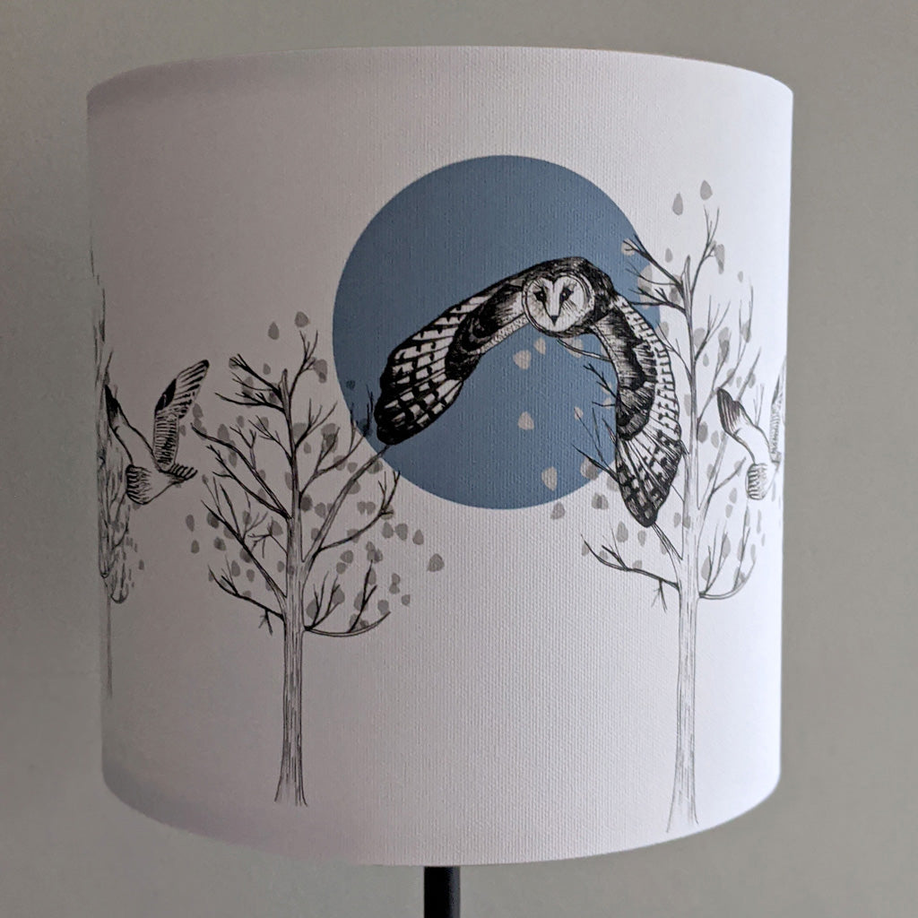 Flying Owl Lampshade