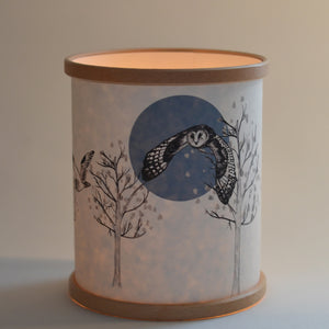 Flying Owl Candle Cover