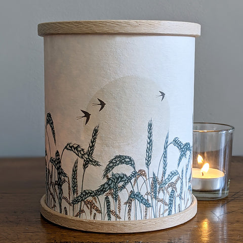 Wheatfield Candle Cover
